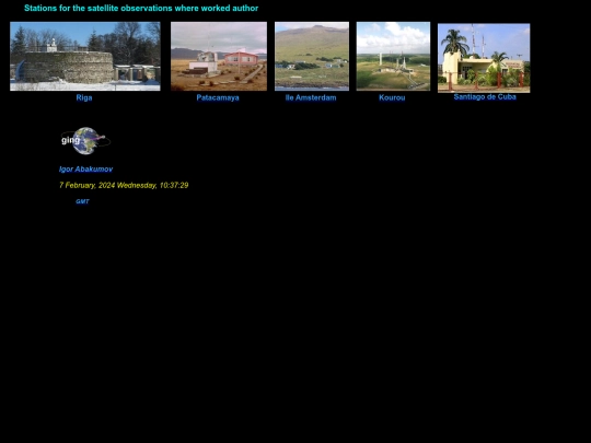 SatStations/satstations screenshot