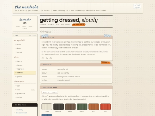 fashion screenshot