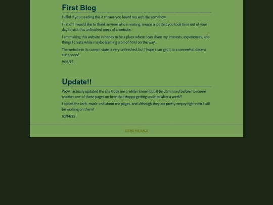 blogs screenshot
