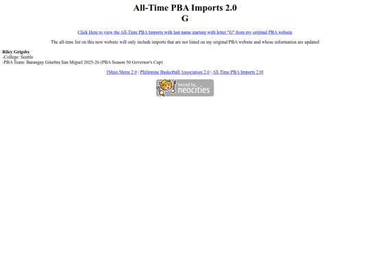 pba/imports/imports_g screenshot