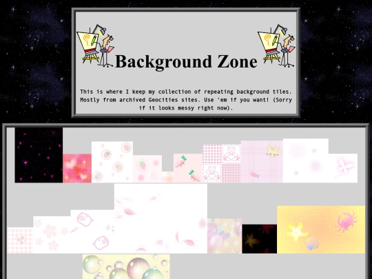 backgrounds screenshot