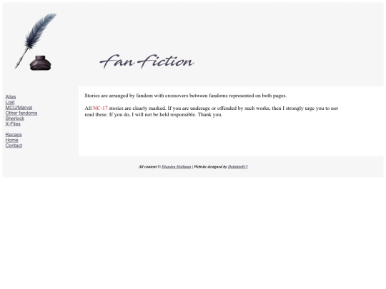 fic/fanfiction screenshot