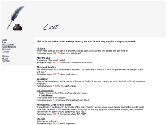 fic/lost screenshot