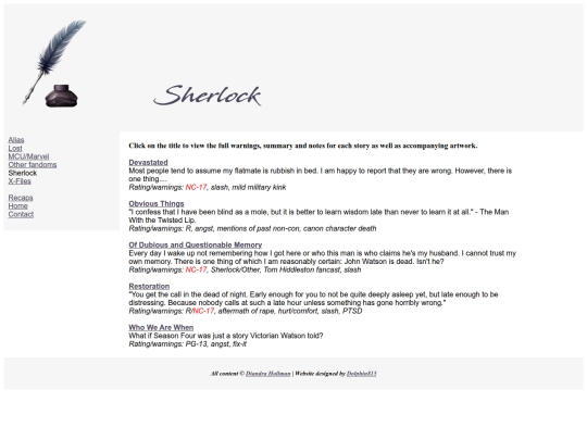 fic/sherlock screenshot