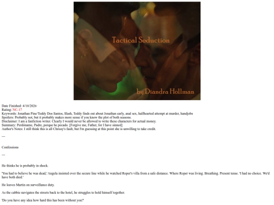fic/stories/confessions screenshot