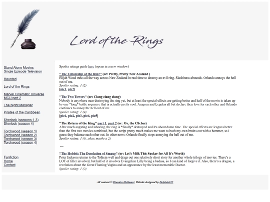recaps/lotr screenshot