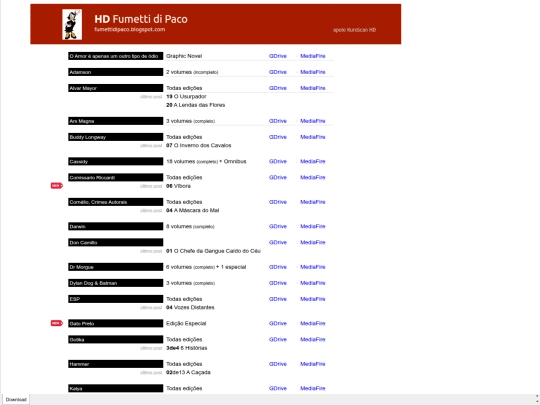 index screenshot