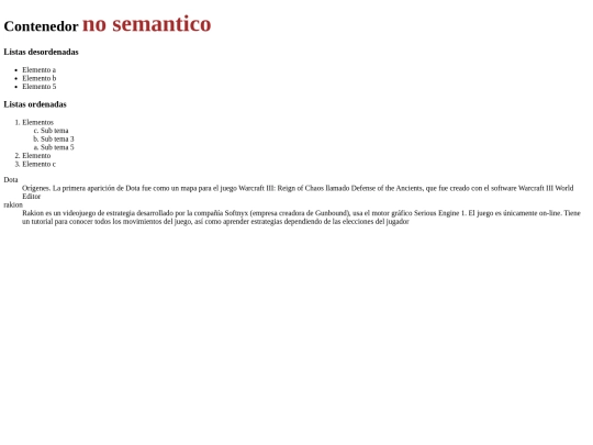 contenedorlistas screenshot