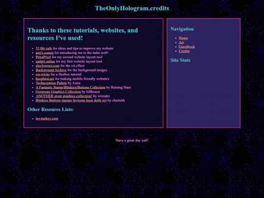 credits screenshot