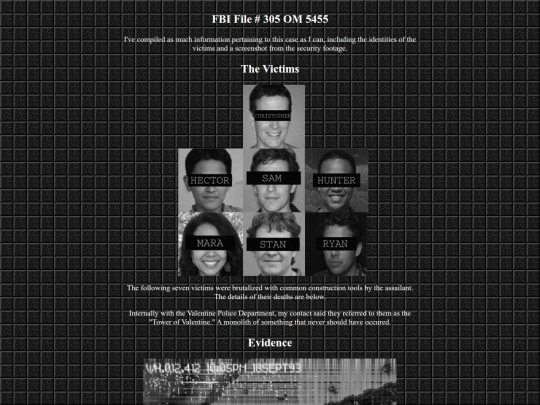 info screenshot