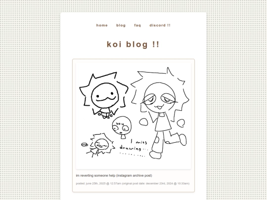 faq screenshot