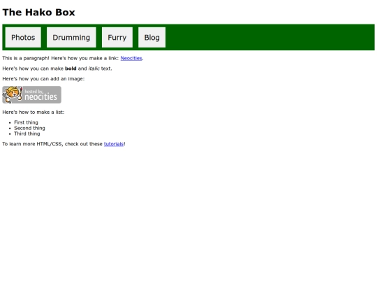 index screenshot