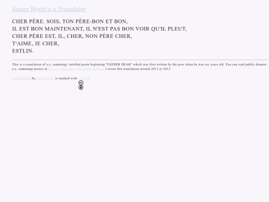 eecummings/cher-pere screenshot