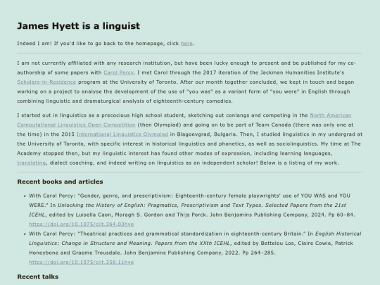 linguist screenshot