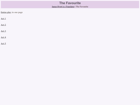 thefavourite screenshot