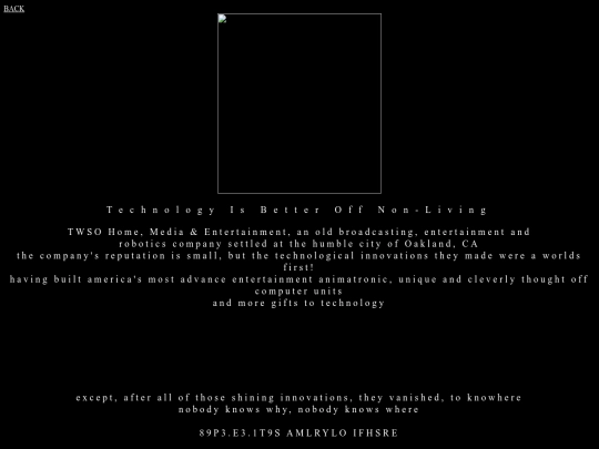 TWSO screenshot