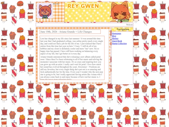 blog screenshot