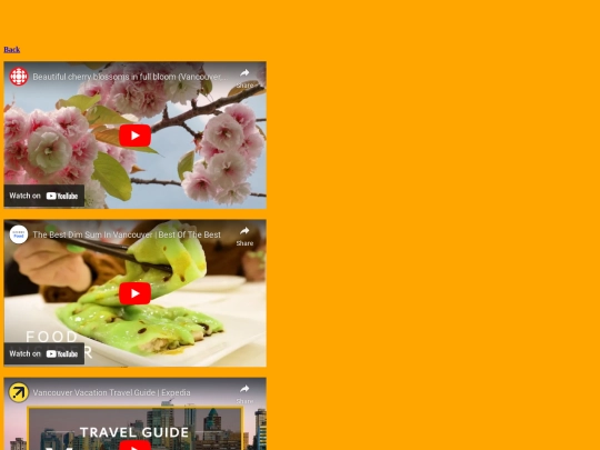 videos screenshot