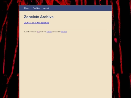 archive screenshot