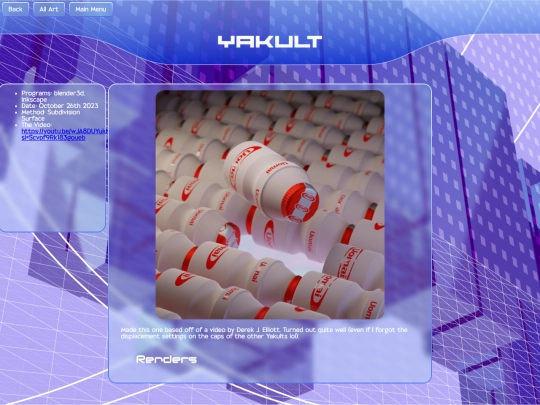 Art/ProjectPages/yakult screenshot