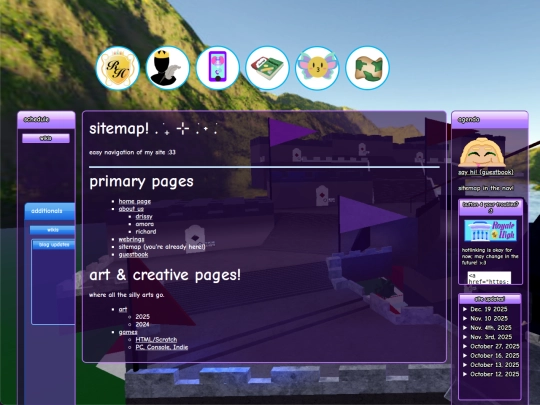html/sitemap screenshot