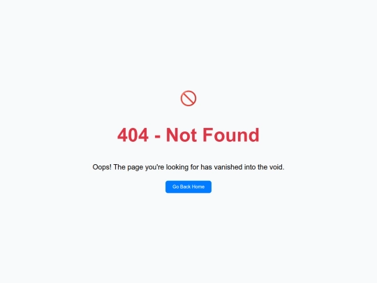 not_found screenshot