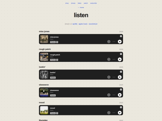 listen screenshot