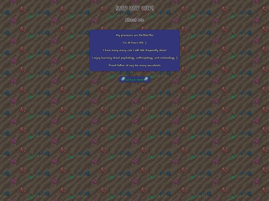 aboutme/aboutme screenshot