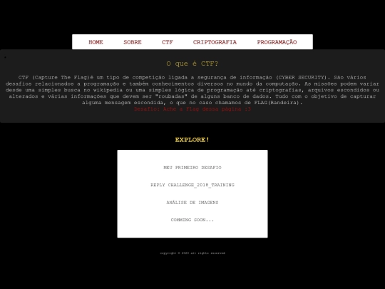 ctf screenshot