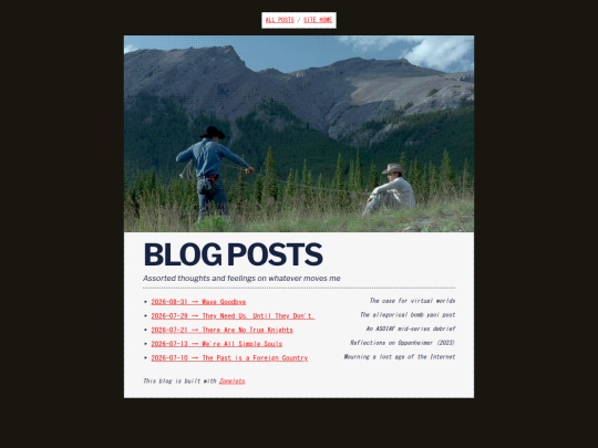 blog screenshot