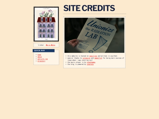 credits screenshot
