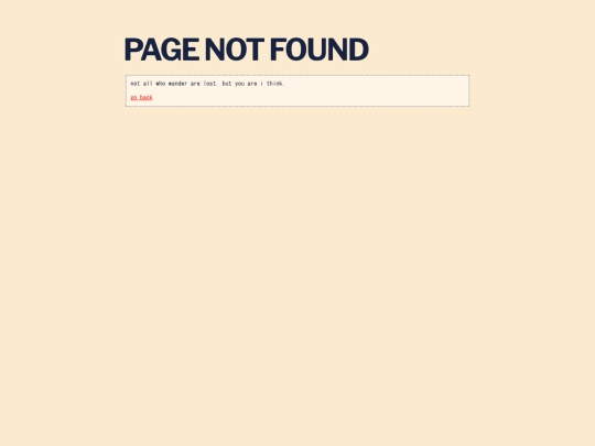 not_found screenshot