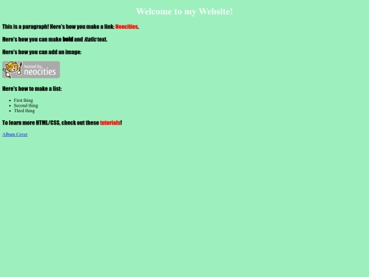 index screenshot