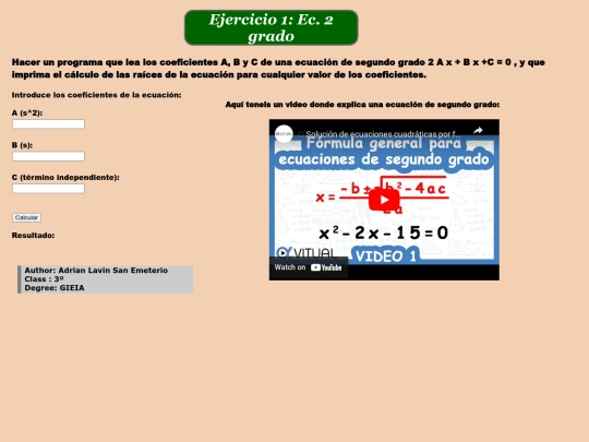 EcuacionAdrian screenshot