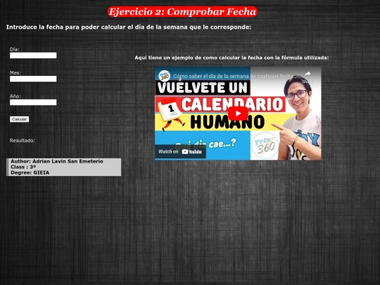 FechaAdrian screenshot