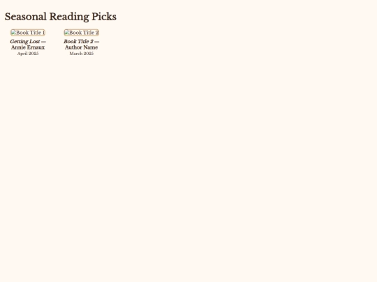 books screenshot