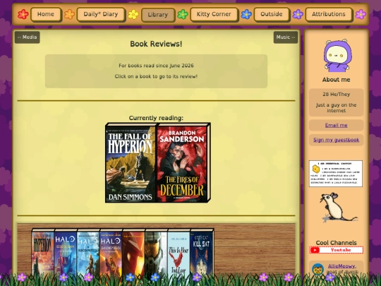 book-reviews screenshot