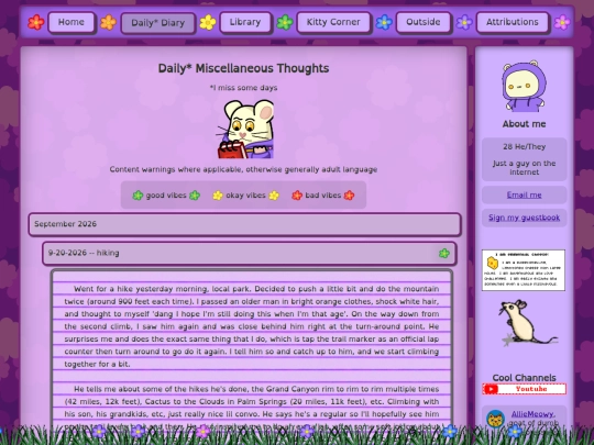 daily-thoughts screenshot