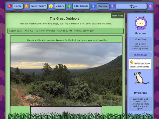 hikes screenshot