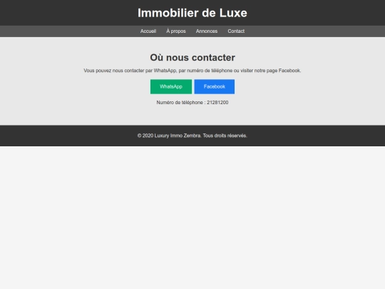 contactFR screenshot