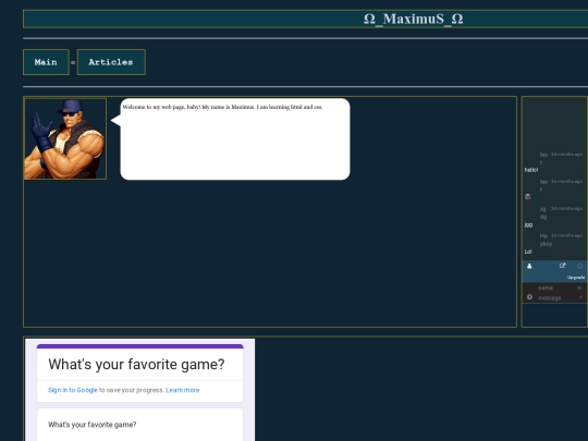 index screenshot