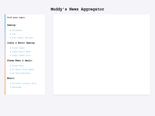 aggregator screenshot