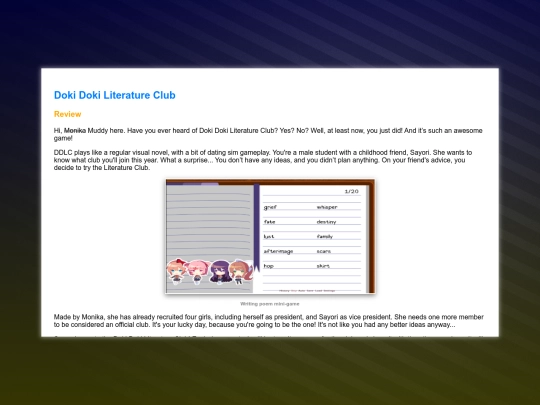 dokidoki screenshot