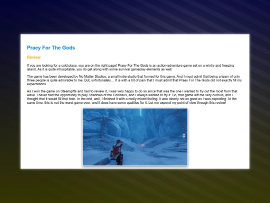 praey screenshot