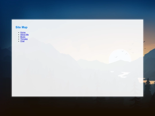 sitemap screenshot