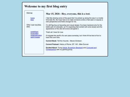 blog screenshot