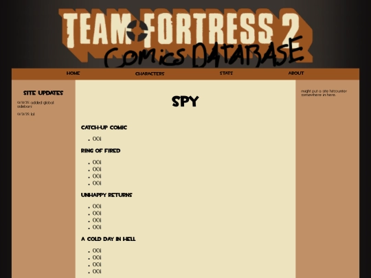 characters/spy screenshot