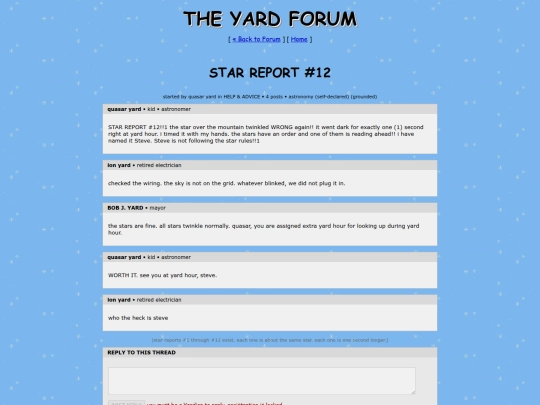 forum/t-star-report screenshot