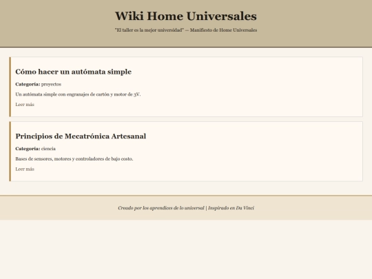 Eduverse/homo/Universales/wiki screenshot