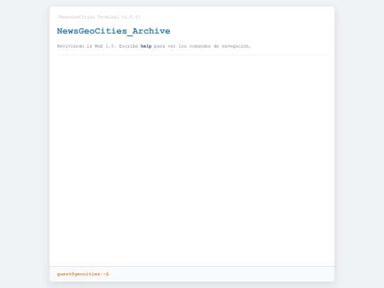 geocities screenshot